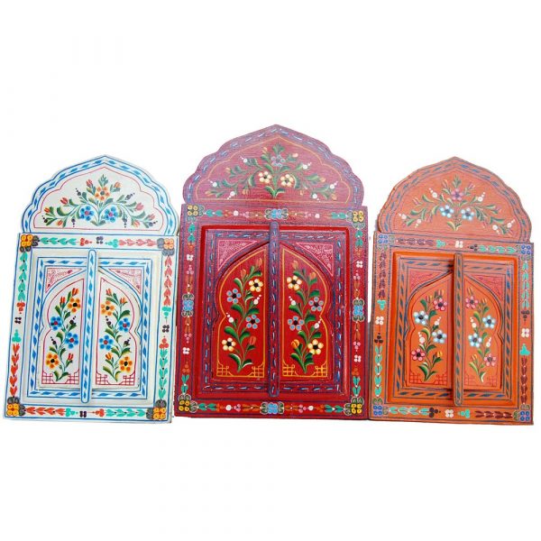 Hand Painted Mirror Andalusi - Various Colors - 6 Sizes