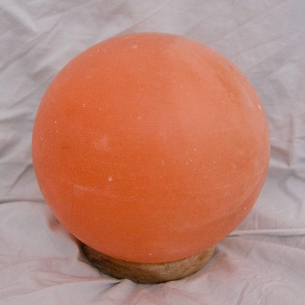 Polished Sphere Salt Lamp - Natural - Himalaya - NEW