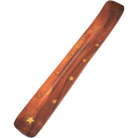 Wood Incense Box - Decored