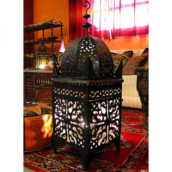 Iron Lamp - Openwork Forge - Arabic Design