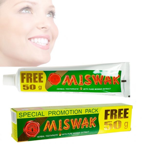 Natural toothpaste Miswak (Salvadora Persian) -120+50 gr Gree