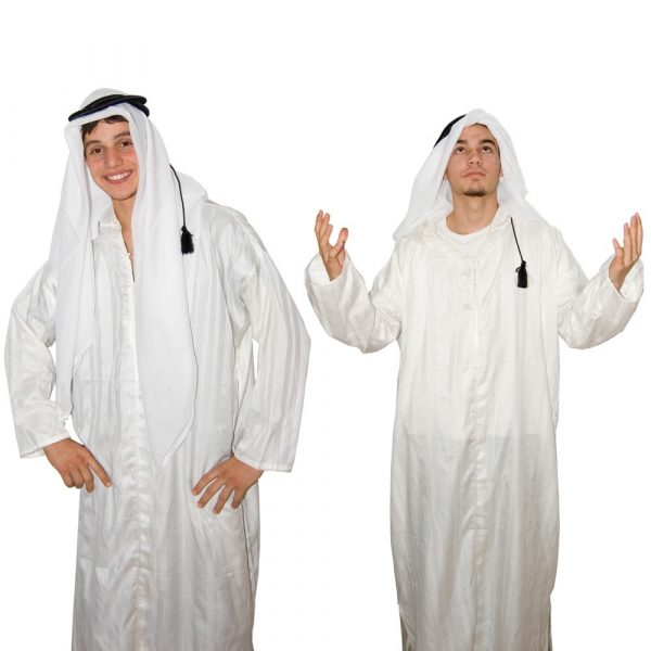 Saudi Arab scarf with Aro - Bedouin - Cotton - NEW
