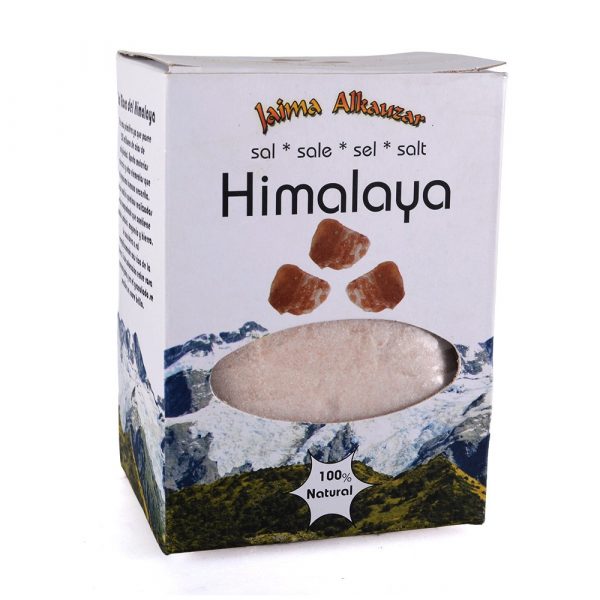 Himalayan Salt - Fine - Large Pieces - 1 kg - Format Box