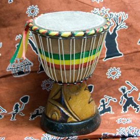 Djembe African - Drum - Engraving - Artisan