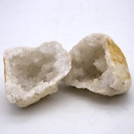 Geode - Mineral Roca - Quartz - Opens in 2 pieces - 10 cm