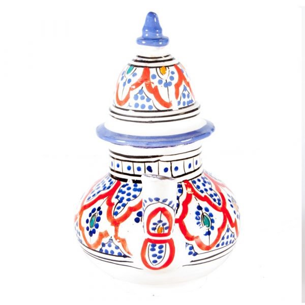 Arab Ceramics Teapot - 2 Pieces - Hand Painted