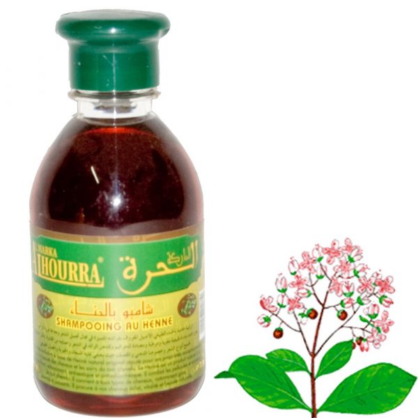 Natural Shampoo - Henna - 250 ml - Brightness and Health