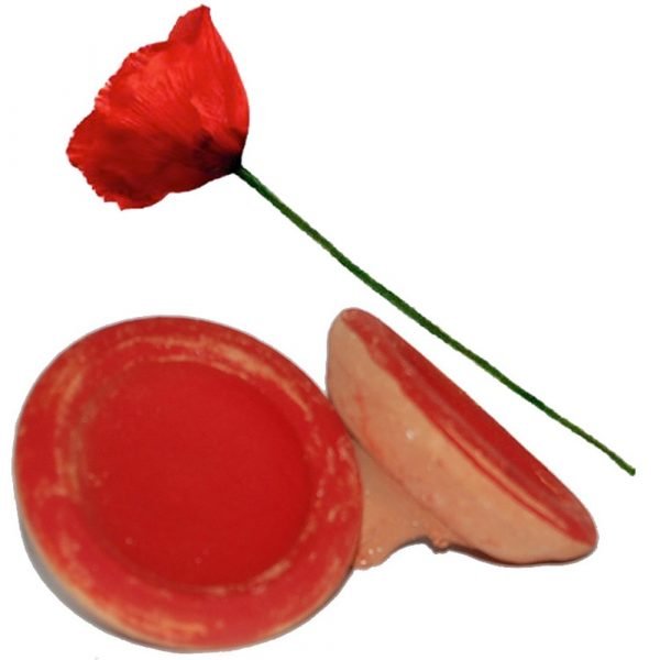 Berber Natural Lipstick - Poppy - Intense Rojo