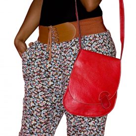 Handmade Leather Bag - Colors - 3 Pockets