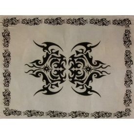 India-Cotton- Tattoo Celtic -Artisan-210 x 240 cm