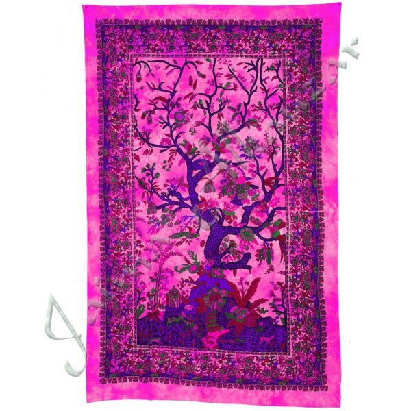 India-Cotton Fabric Tree of Life-Crafts-210 x 140 cm