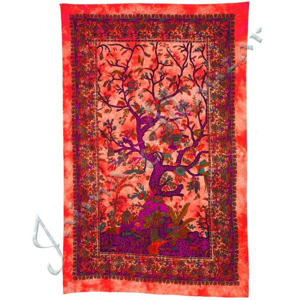 India-Cotton Fabric Tree of Life-Crafts-210 x 140 cm