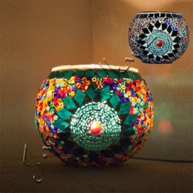 Turkish Candle - Murano Glass - Mosaic