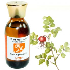Body Oil with Rosehip Oil - 125 ml - 100% Natural - MON
