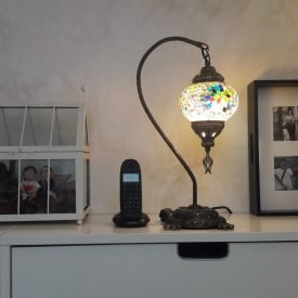 Turkish Lamp - Hanging Table - Swan Design