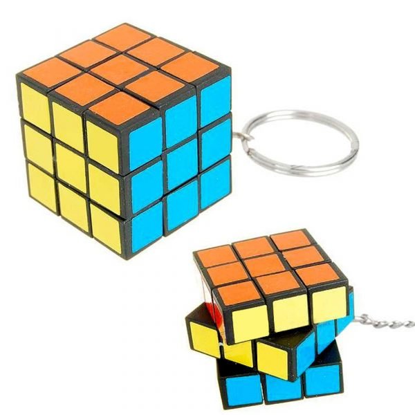 Ingenio Cube Keychain - Colours - 2.8 cm