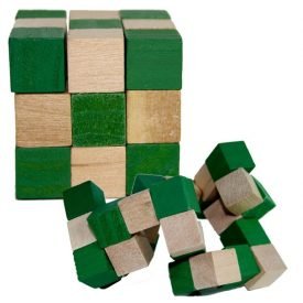 Snake Cube Puzzle Game Andalucia- Skill Games - Puzzle - 5x5 cm