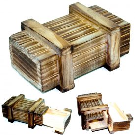 Magic Box - Secret Compartment - Wood