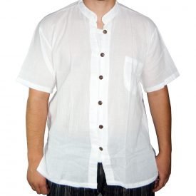 Cotton White Shirt - Botones - Various Sizes