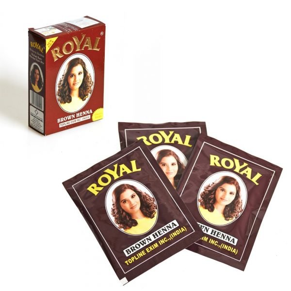 Black Henna Hair Dye - Royal - High Quality-envelope or box