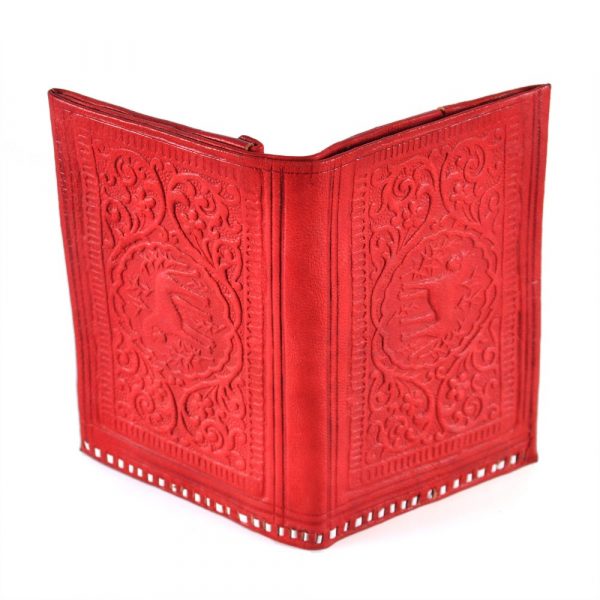 Leather purse Rectangular - Leather Engraving - Various Colors