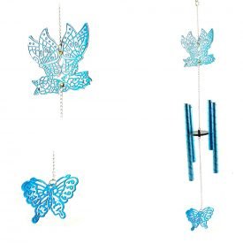 Bell Mobile Wind -Butterfly Blue - Casting - 45 cm