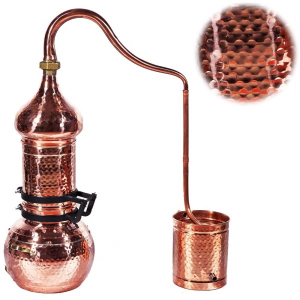 Column Copper Alembic-Craftsman-Distillation Essences and Liquor