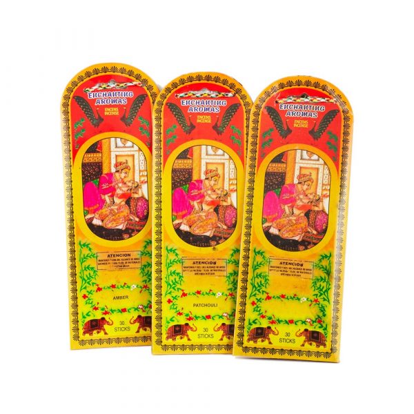 Packages Offer 3-Amber Patchouli Incense Sticks Jasmine -90