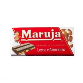 Maruja - Substitute Chocolate - Milk and Almonds - 150 gr