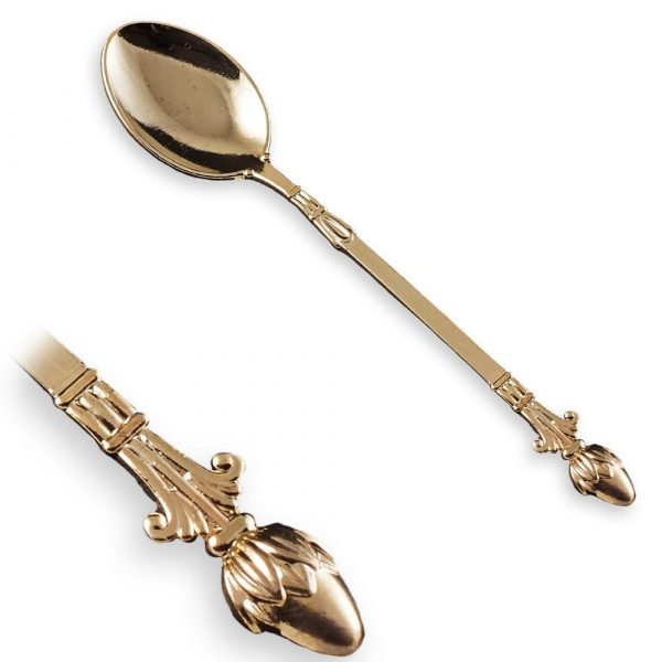 Grain Incense Spoon Feder - Bronze Casting - 10 cm