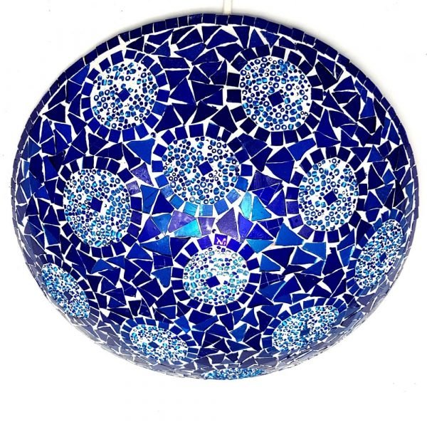 Ceiling Apply or Turkish - Murano Glass - Mosaic Arabic - 30 cm