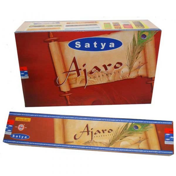 Ajaro Incense Agarbatti - 15 gr - Satya - New Fragrance