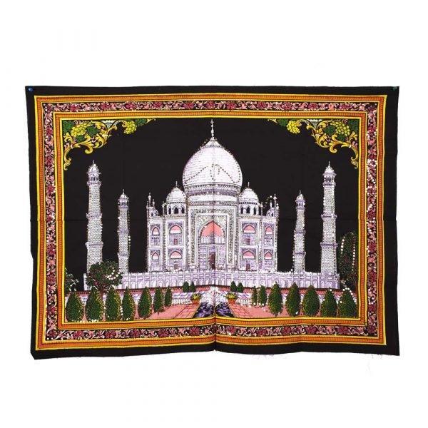 Cotton Fabric Taj Mahal India-Mosque-Crafts-100 x 75 cm.