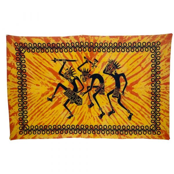 India-Cotton- Trible Warriors -Artisan-210 x 140 cm