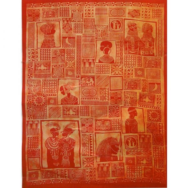 Tapestry Cotton Fabric India-Masai-Crafts-240 x 210 cm