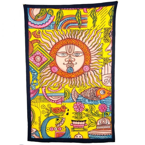 India-Cotton -Sun -Artisan-240 x 210 cm