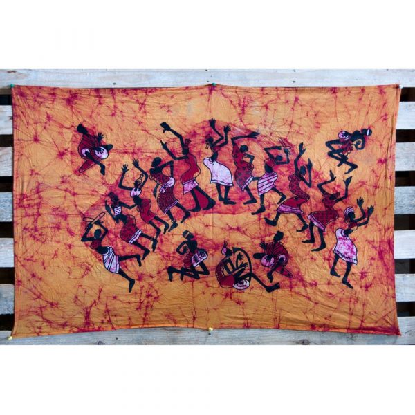 Fabric cotton India-Hakuna Matata-artisan-75 x 110 cm