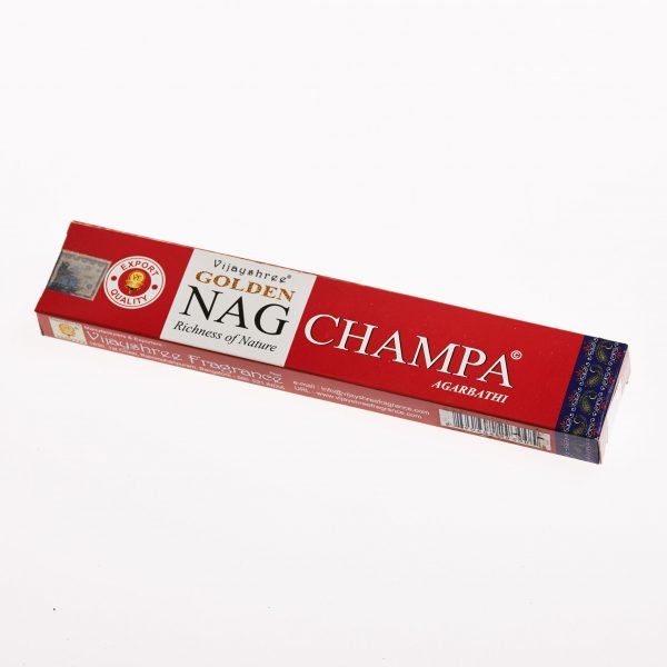Golden incense Nag Champa - Vijayshree - 15 gr - preferred