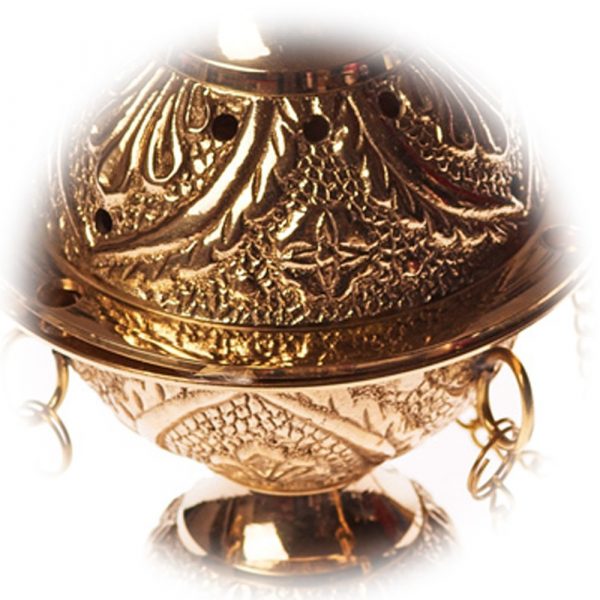Al-Andalus censer with chain-bronze - DELUXE - limited edition