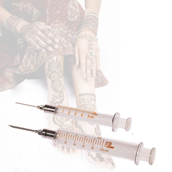 Syringe - special tattoos Henna - great quality