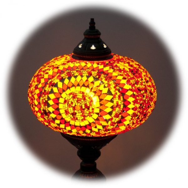 Turkish lamp table - 52 cm high - various colors