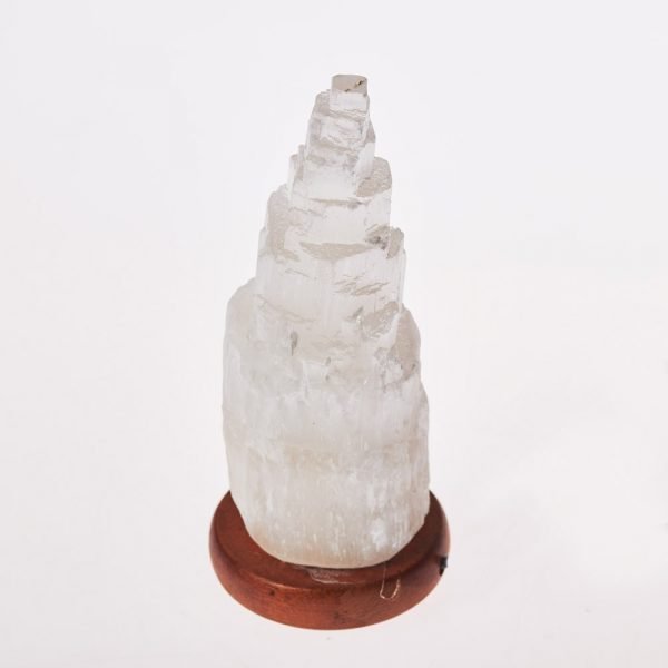 Selenite lamp Natural Mineral - USB - Cathedral
