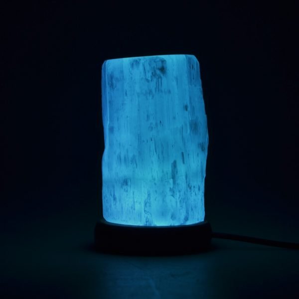 Selenite lamp Natural Mineral - USB - trunk