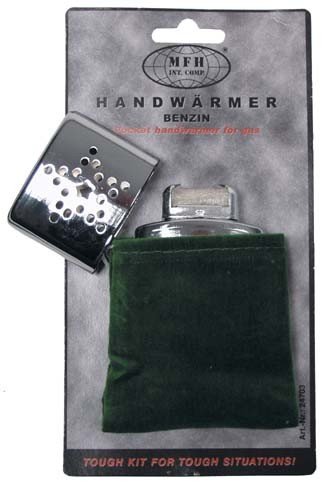Pocket hand warmer - Gas