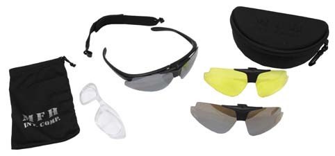 Glasses - sports - army - protective cover