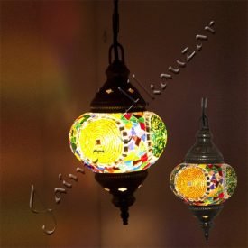 Turkish Lamps - Murano Glass - Mosaic - 13 cm