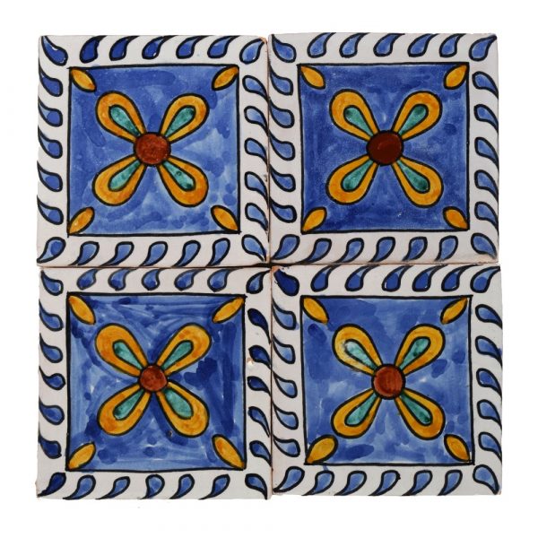 Al-Andalus - 14,5 cm - several designs - handcrafted tile - model 16