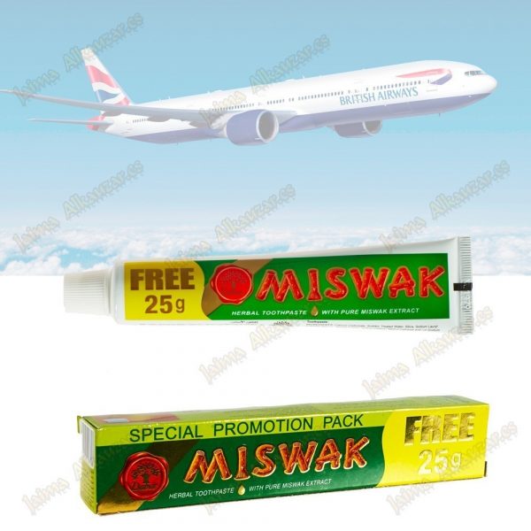 Mini Miswak Natural toothpaste trip - Salvadora Persica 30 + 15 gr