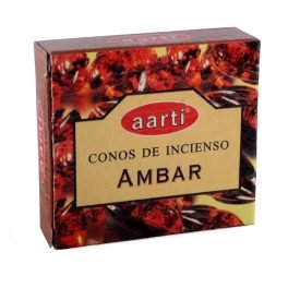 Cones incense - Aarti - amber - 12 cones
