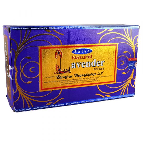 Incense - Lavender - Satya Natural - new range of smells - novelty